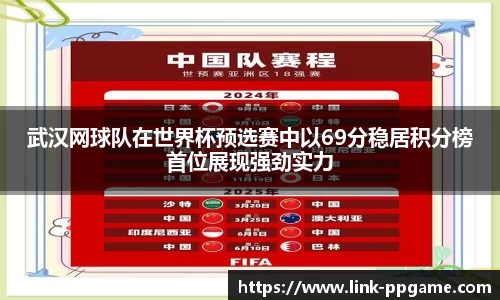 武汉网球队在世界杯预选赛中以69分稳居积分榜首位展现强劲实力